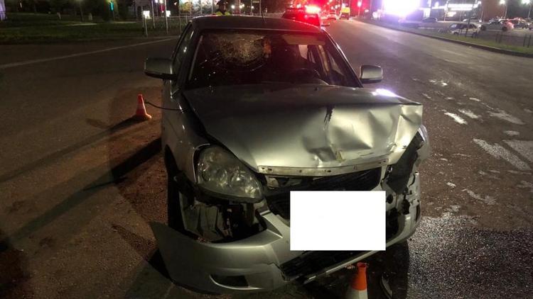 Пассажирка пострадала при столкновении двух легковушек в Георгиевске