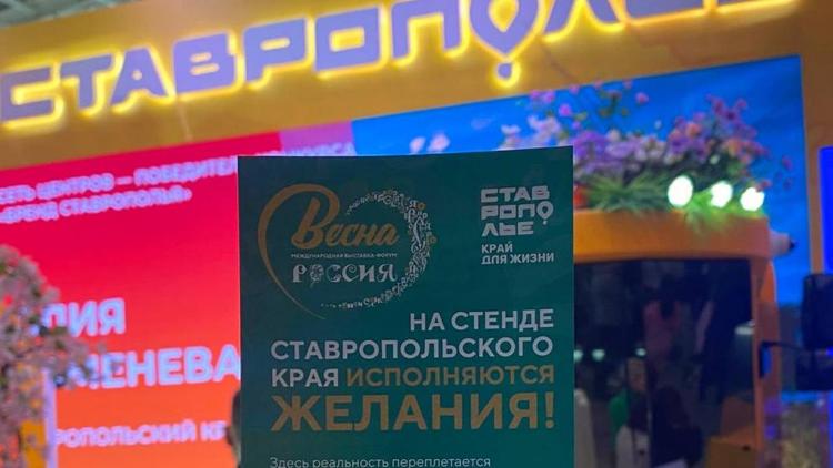На выставке «Россия» в Москве стартовала Неделя экономики Ставропольского края