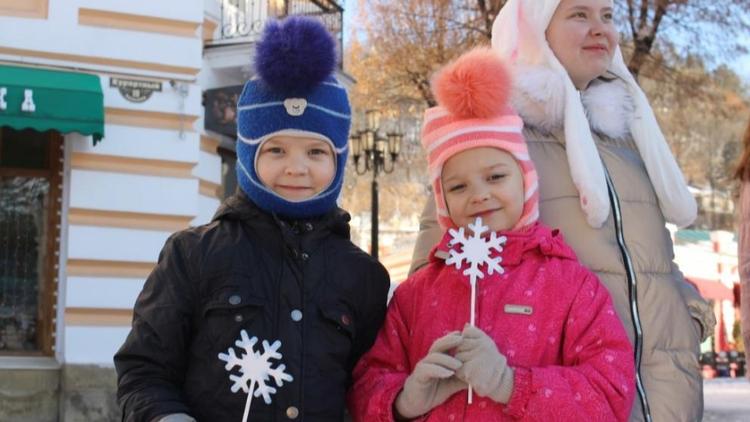 День рождения снежинки отпраздновали в Кисловодске