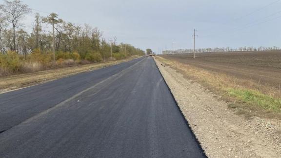 В Труновском округе Ставрополья отремонтировали около 20 километров дорог
