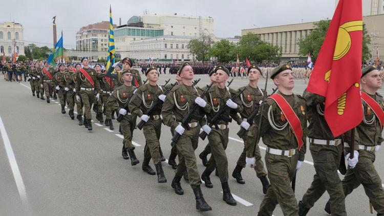 В Ставрополе прошёл парад Победы