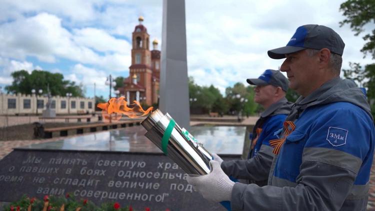 Семь мемориалов «Вечный огонь» газифицировали на Ставрополье