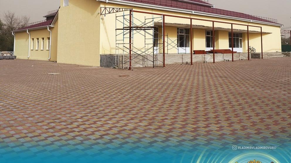 В ставропольском селе Летняя Ставка идёт капремонт Дома культуры