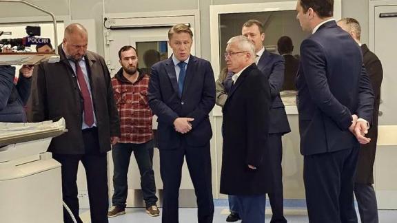 Глава Минздрава РФ проверил строительство нового корпуса больницы в Кисловодске