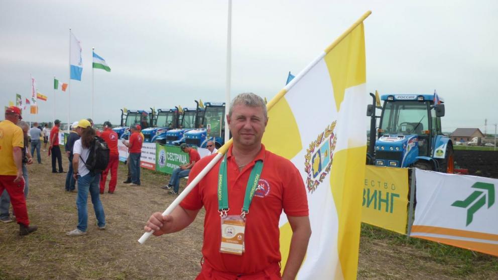 Преподаватель ставропольского сельхозтехникума участвует в чемпионате России по пахоте