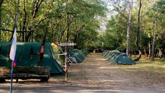 В палаточном лагере  Минераловодского округа за лето отдохнут 120 ребят