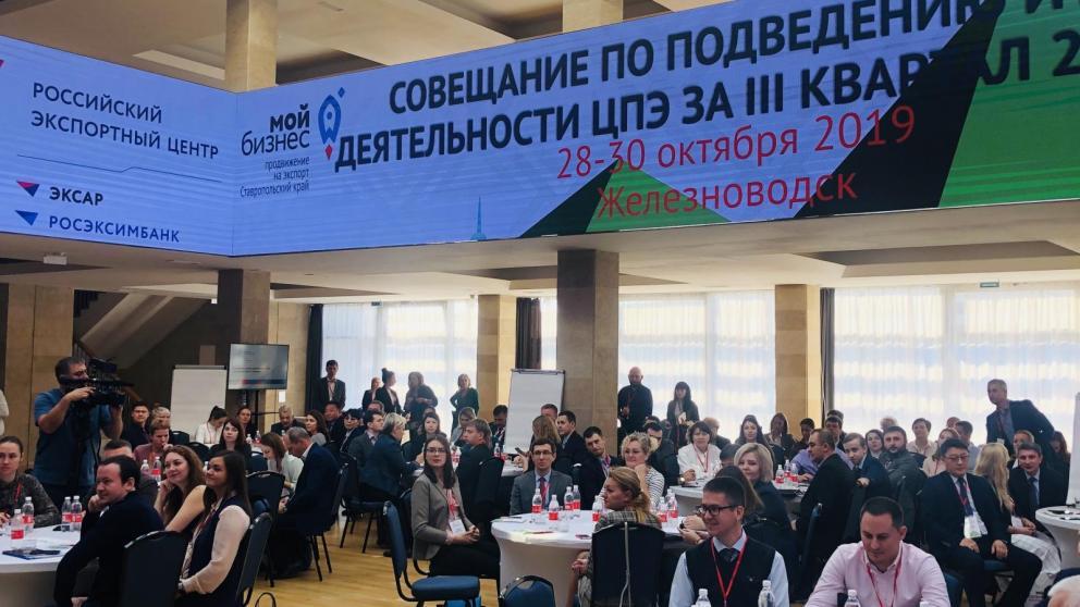 В Железноводске подводят итоги деятельности Центра поддержки экспорта