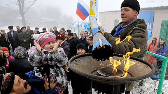 Газификация Кочубеевского района в 2011 году продолжается
