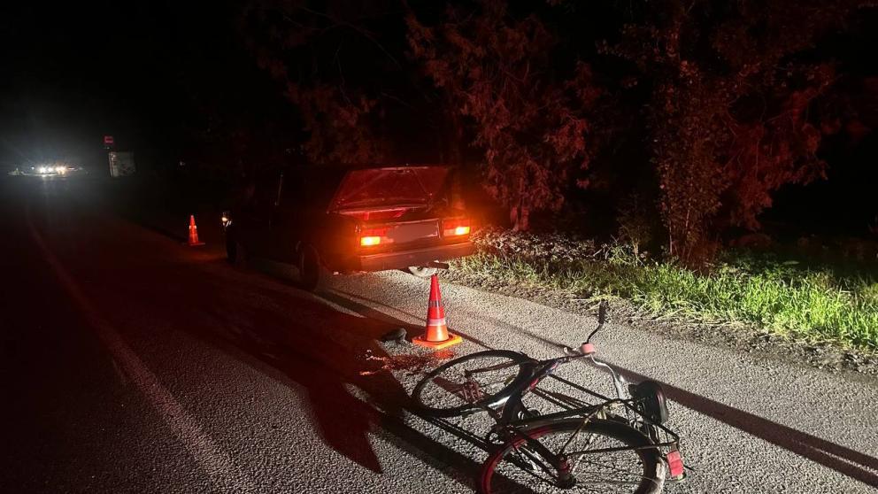 В Пятигорске велосипедист скончался после столкновения с автомобилем