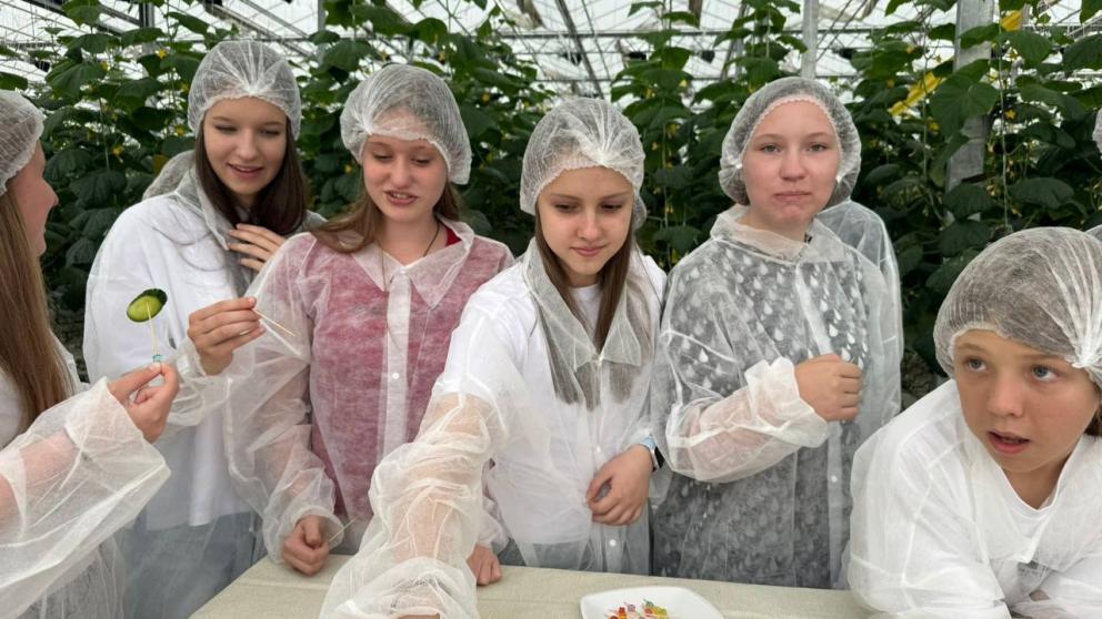 Агрокласс станицы Советской на Ставрополье проводит каникулы с пользой