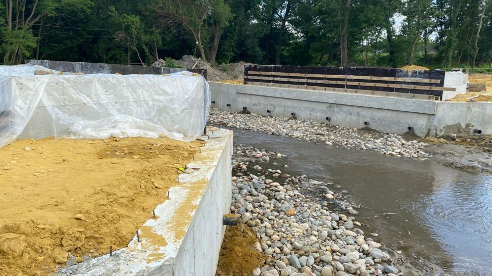 В Новоселицком округе наполовину завершены ремонтные работы двух мостов