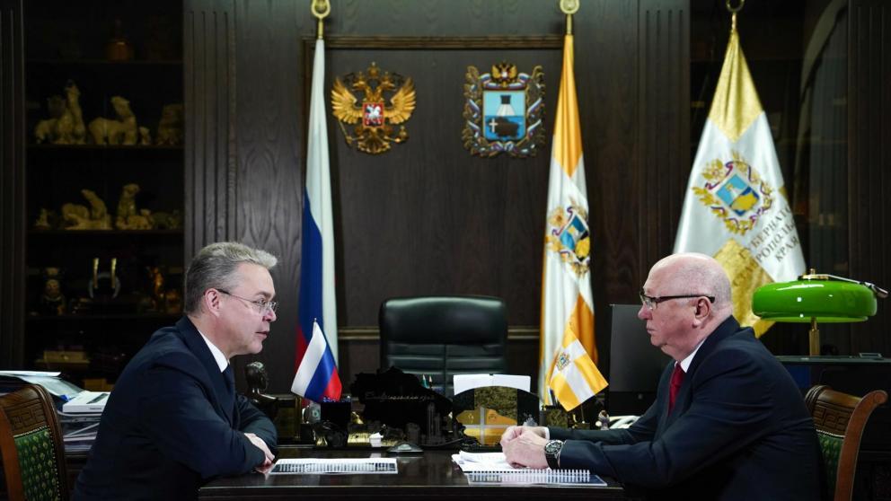 Губернатор Ставрополья провел рабочую встречу с уполномоченным по правам человека в регионе