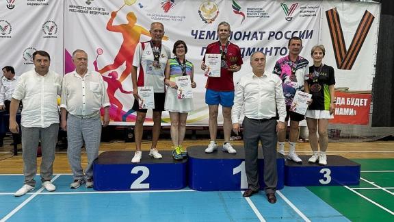 Ставропольские спортсмены показали мастерство на чемпионате России по бадминтону среди ветеранов