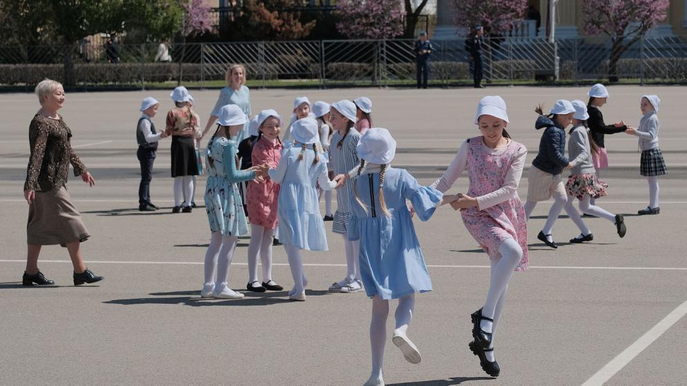 Несмотря на непогоду Ставрополь широко отмечает День Победы