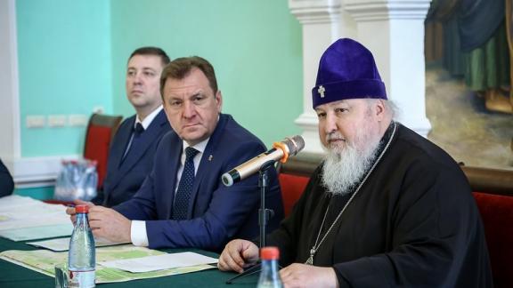 О строительстве храмов говорили на совещании в Ставропольском епархиальном управлении