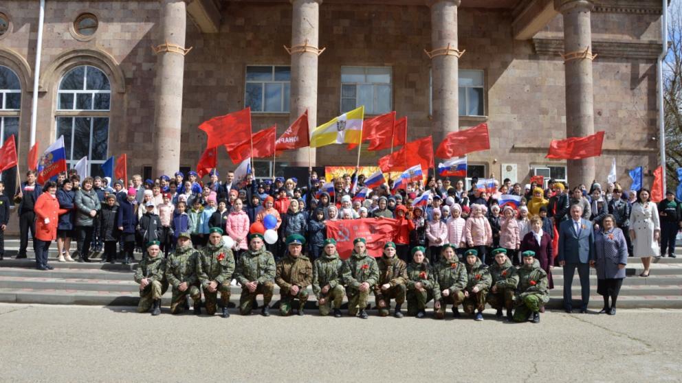 Автопробег «Эх, путь- дорожка фронтовая…» добрался до Арзгирского округа