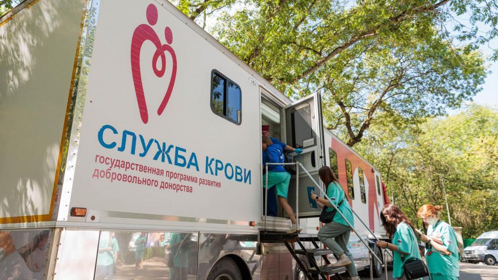 Участники форума «Машук» сдали более 20 литров крови