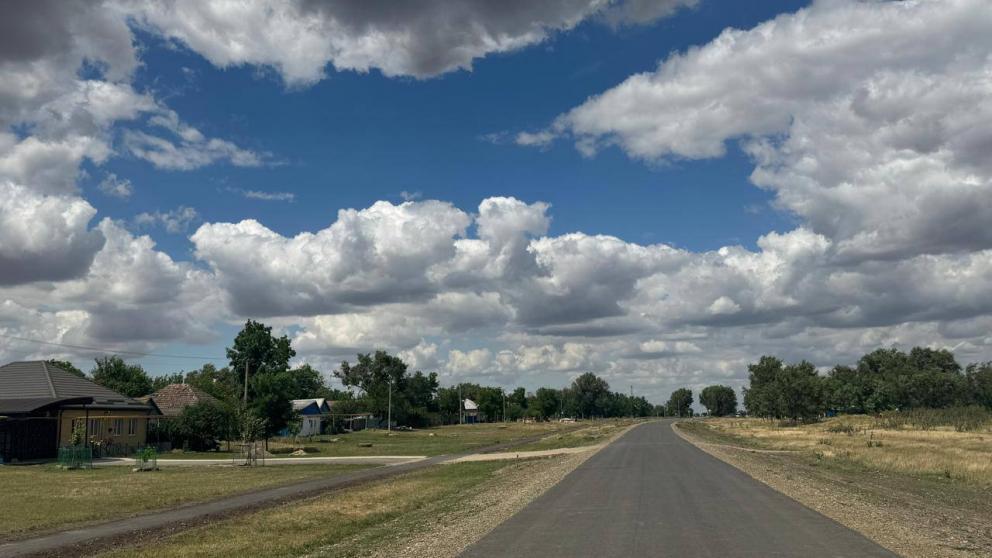 В селе Безопасном на Ставрополье отремонтировали дорогу