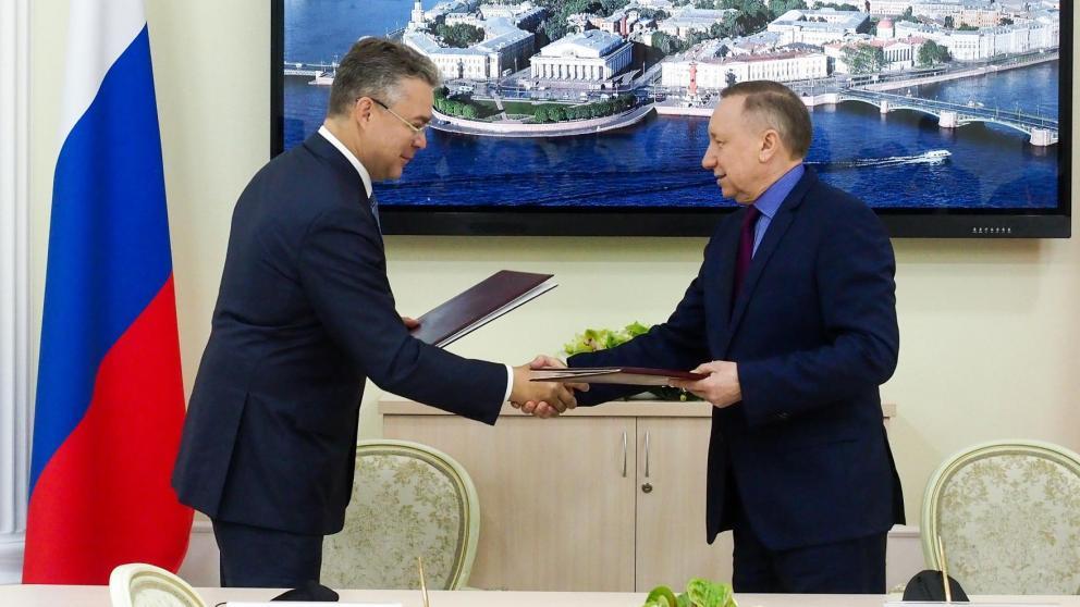 Санкт-Петербург и Ставрополье: «дорожная карта» сотрудничества