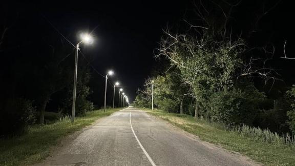 В Кочубеевском округе внедрили цифровую систему уличного освещения