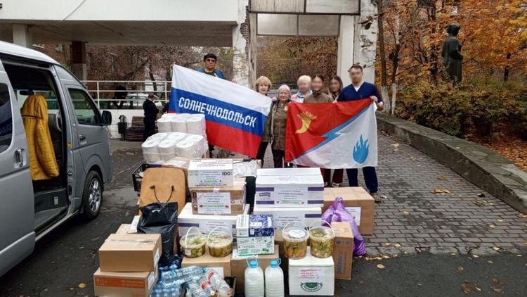 Ставропольцы посетили госпиталь для военных в Ростове-на-Дону