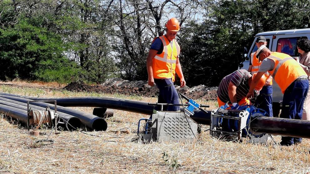 В Петровском округе Ставрополья продолжается капремонт подающих водоводов
