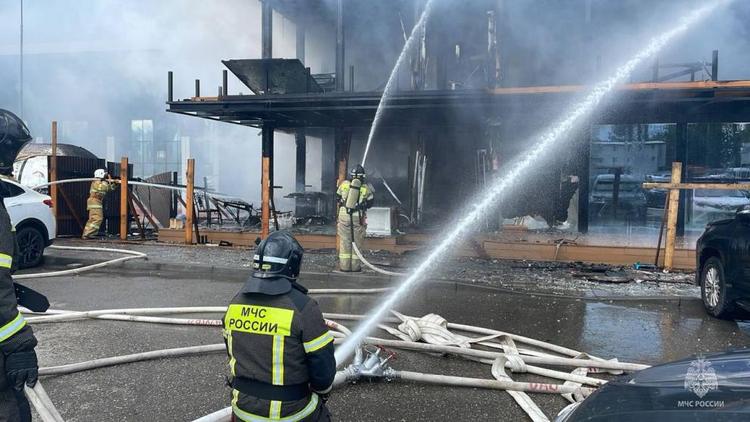 Пожар возле аэропорта Минеральные Воды потушен