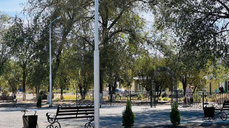 В пяти сёлах Ипатовского округа Ставрополья благоустроили парковые зоны