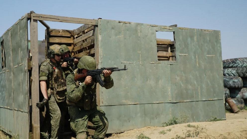 Военнослужащие ЮВО освоили тактические действия при штурме населённых пунктов