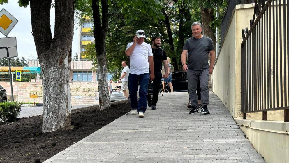 В центре Пятигорска благоустраивают несколько объектов