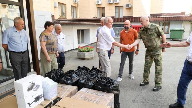 Депутаты Думы Ставрополья отправили очередной груз участникам СВО