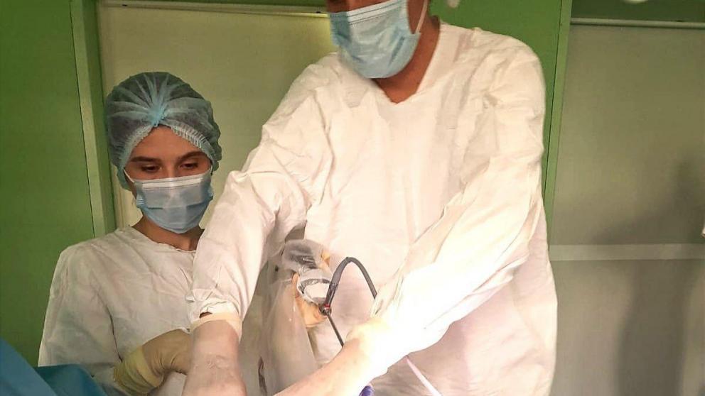 Ставропольские медики провели операцию новорождённому с непроходимостью кишечника