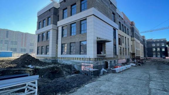 В Ставрополе готовность строящейся новой школы составляет 40 процентов