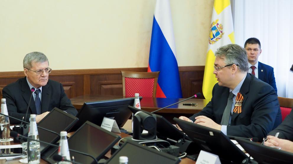 Юрий Чайка высоко оценил потенциал Ставрополья