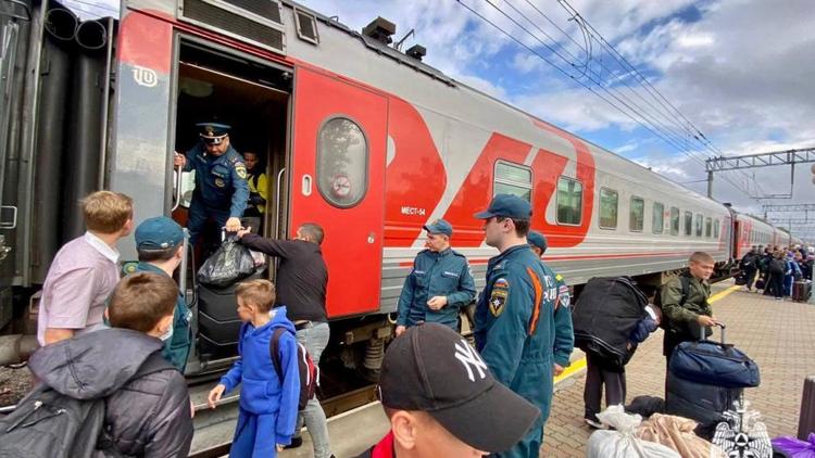 Более 60 человек прибыли на Ставрополье из Белгородской области