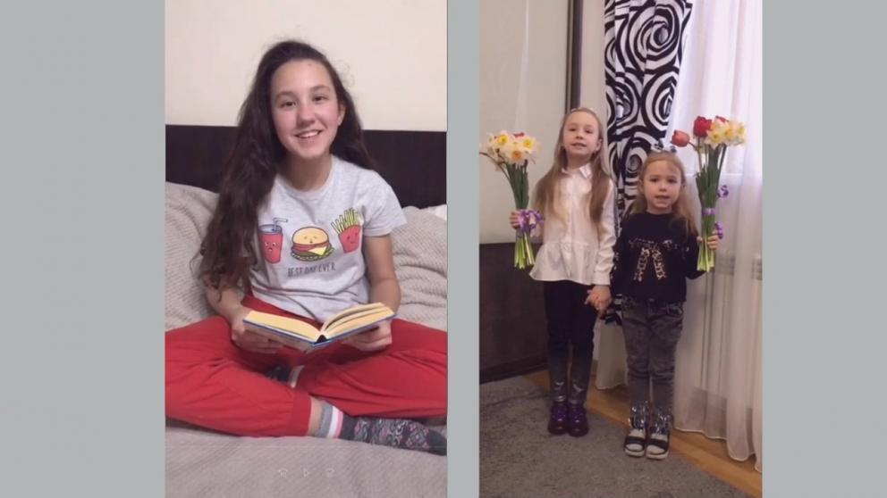 Воспитанники детского сада в Ставрополе сняли видео о самоизоляции