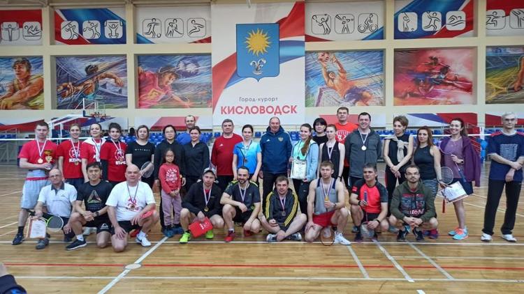 Турнир по бадминтону прошёл в Кисловодске