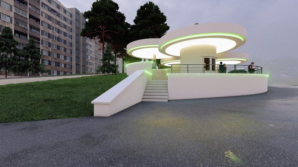 В Железноводске модернизируют одну из центральных остановок