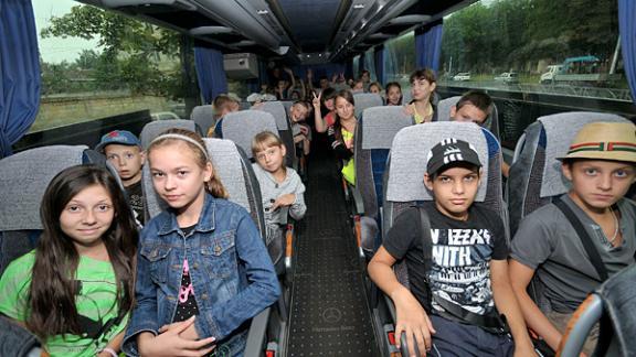 На море отправились еще 80 детей, находящихся в трудной жизненной ситуации