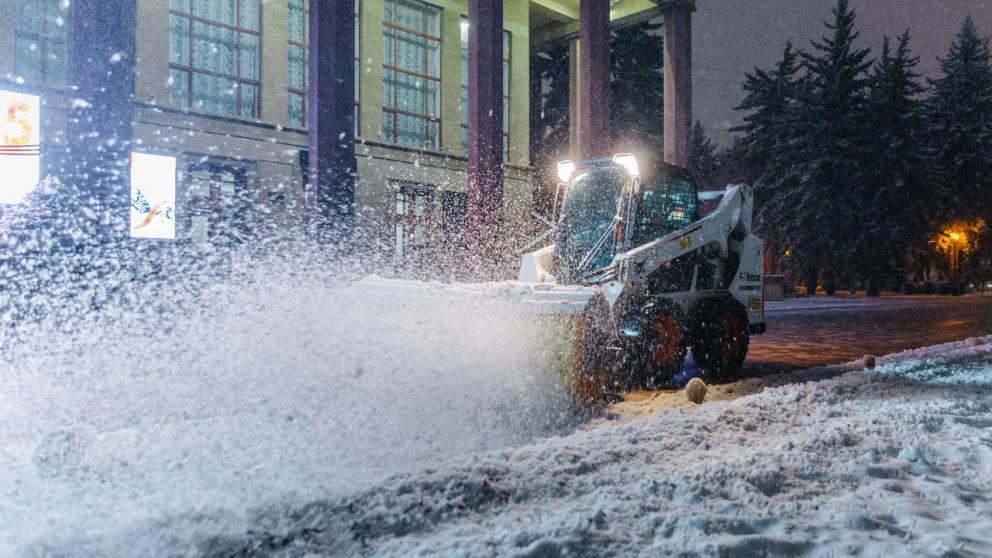 В Ставрополе очистили от снега 160 километров дорог