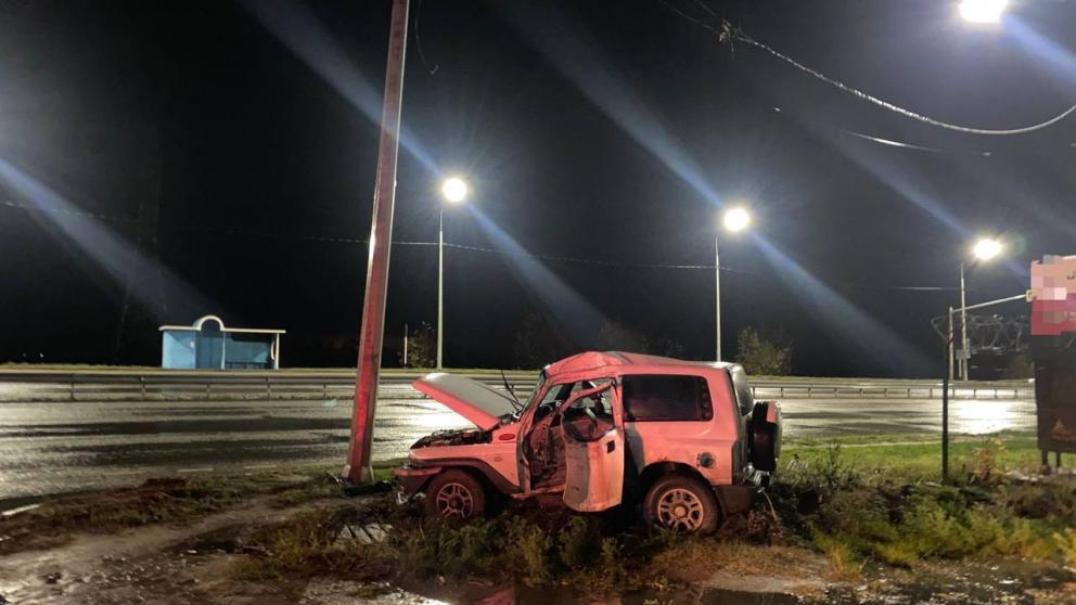 В Ставрополе водитель не справился с управлением и погиб