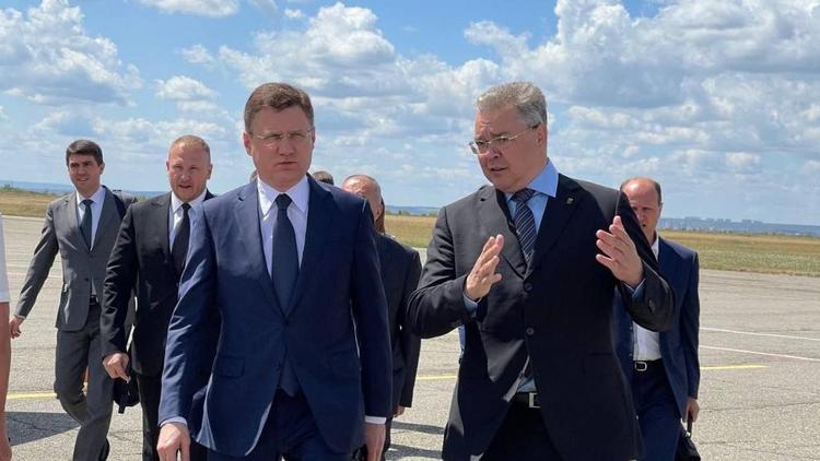 Вице-премьер РФ Александр Новак прибыл на Ставрополье