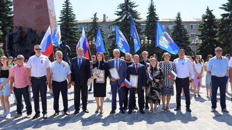 Депутаты Ставрополья приняли участие в торжествах в честь Дня России в ЛНР