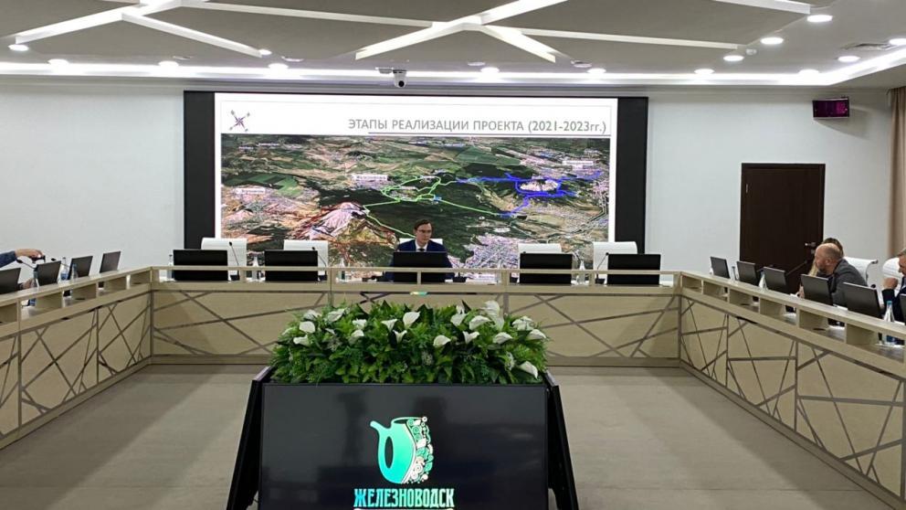 Журналистам Ставрополья представили проект велотерренкура