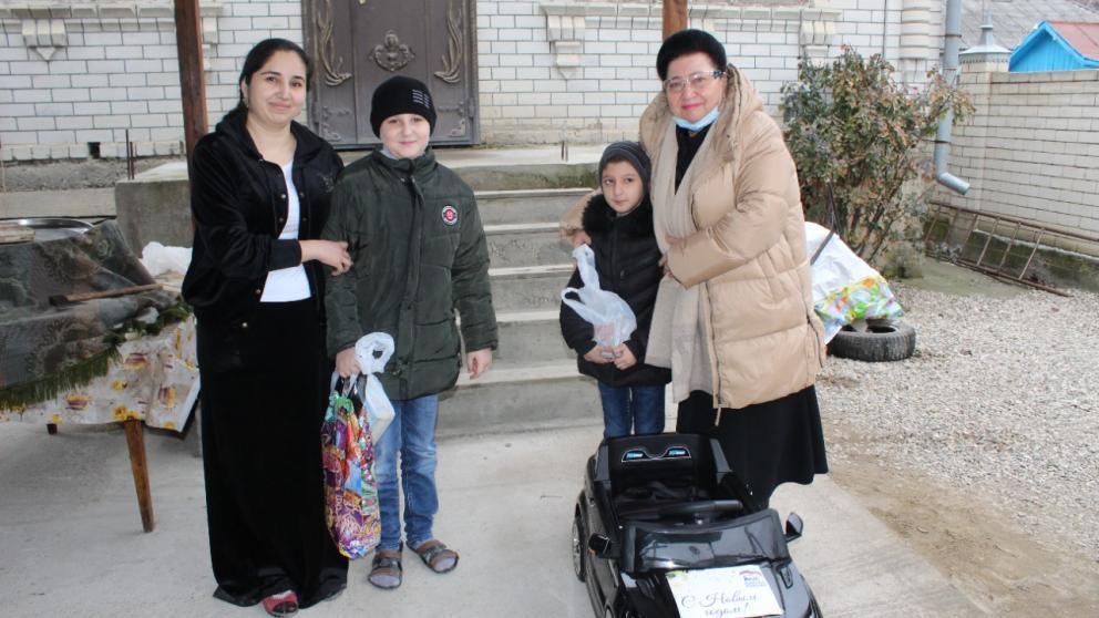 Депутат Госдумы осуществила новогоднее желание ребёнка из Ессентуков