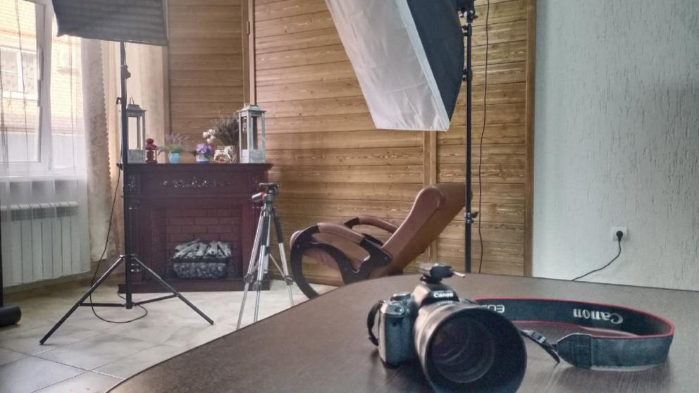 Благодаря соцконтракту в Изобильном открылась фотостудия