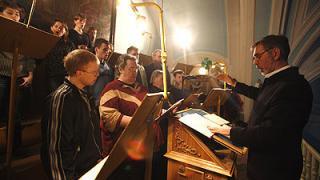 Руководитель камерного оркестра «Кантабиле» Сергей Кириллов отмечает 60-летие