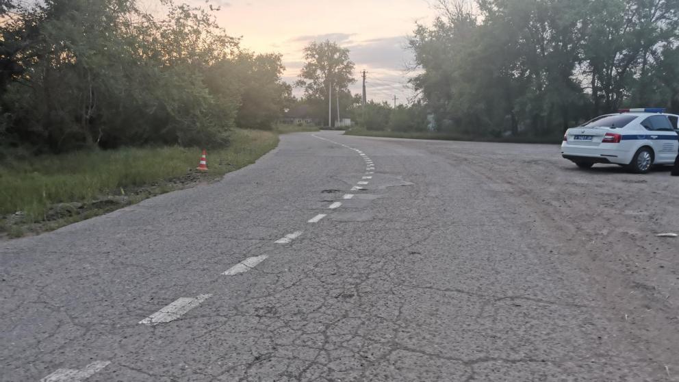 В селе Александрия на Ставрополье подросток перевернулся на скутере