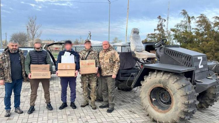 Из Александровского округа землякам отправили очередной полезный груз