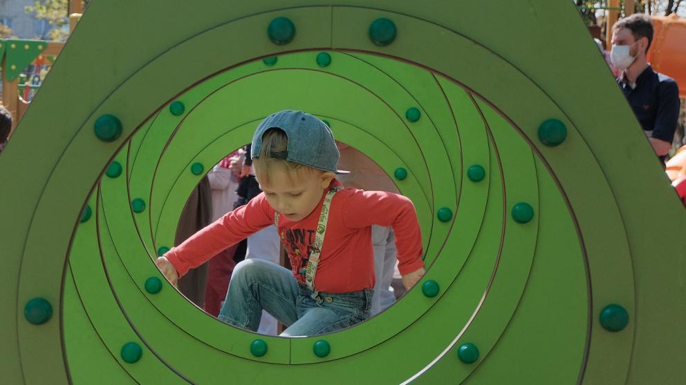 В ставропольском селе Орловка создадут новую игровую зону для детей